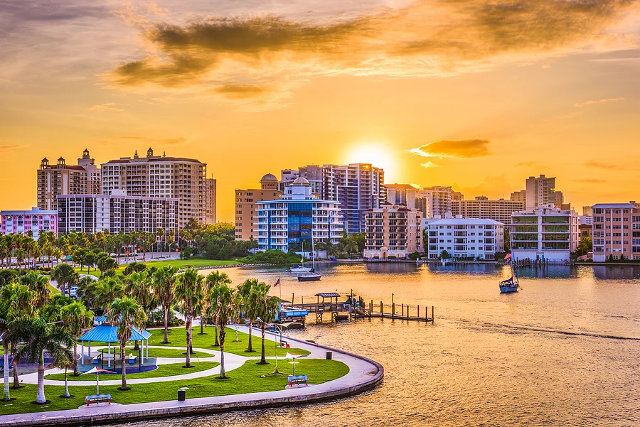 Sarasota Florida waterfront and homes